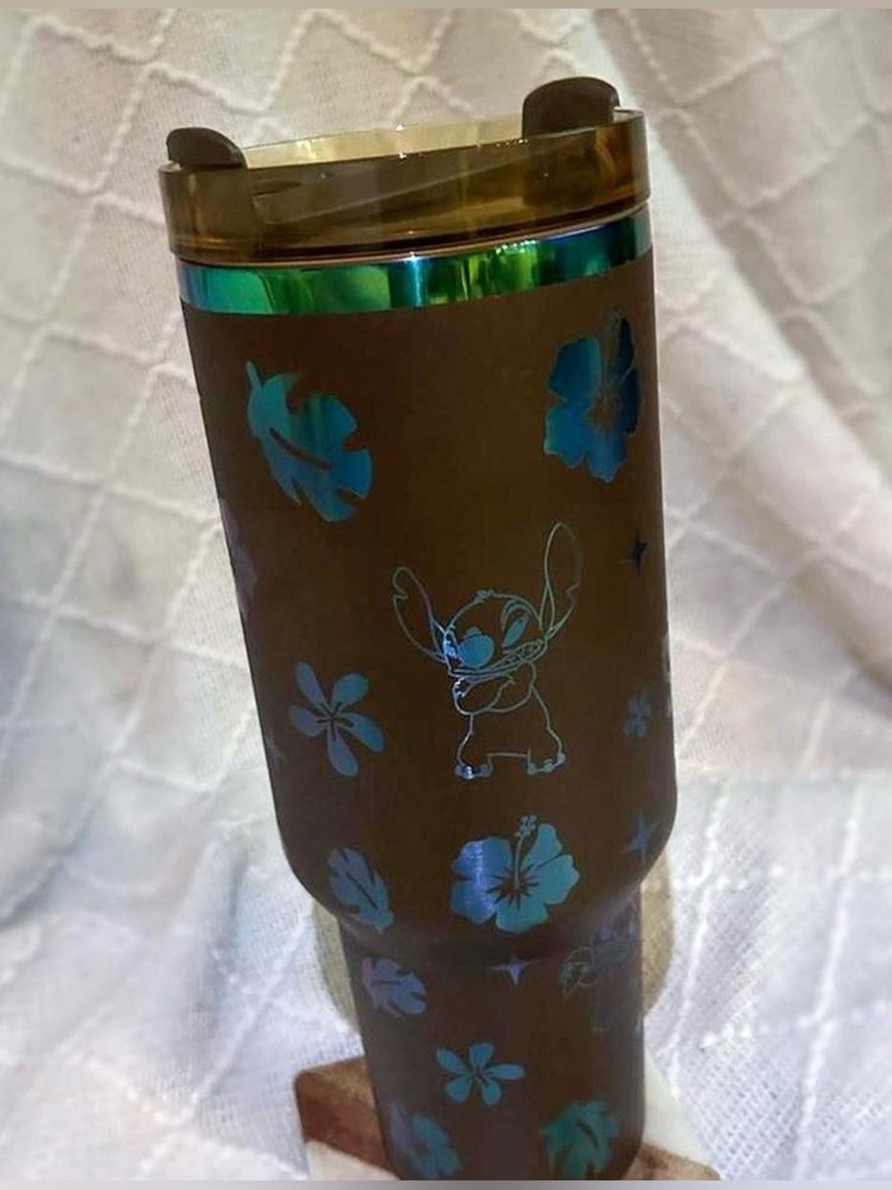 Stanley x Disney Stitch 40oz Quencher H2.0 FlowState Tumbler - Picture 3 of 6